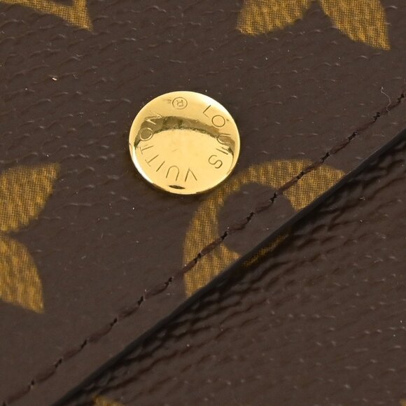 Louis Vuitton Monogram Porte Monnaie Credit Wallet M61726 TH0093 195309 - Picture 10 of 12